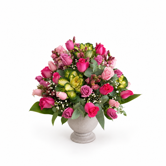 Copa de rosas