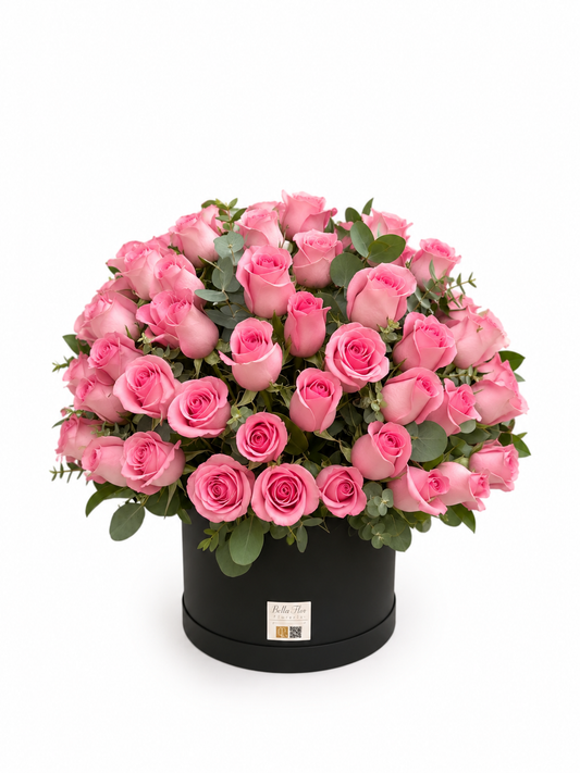 Caja de 100 rosas