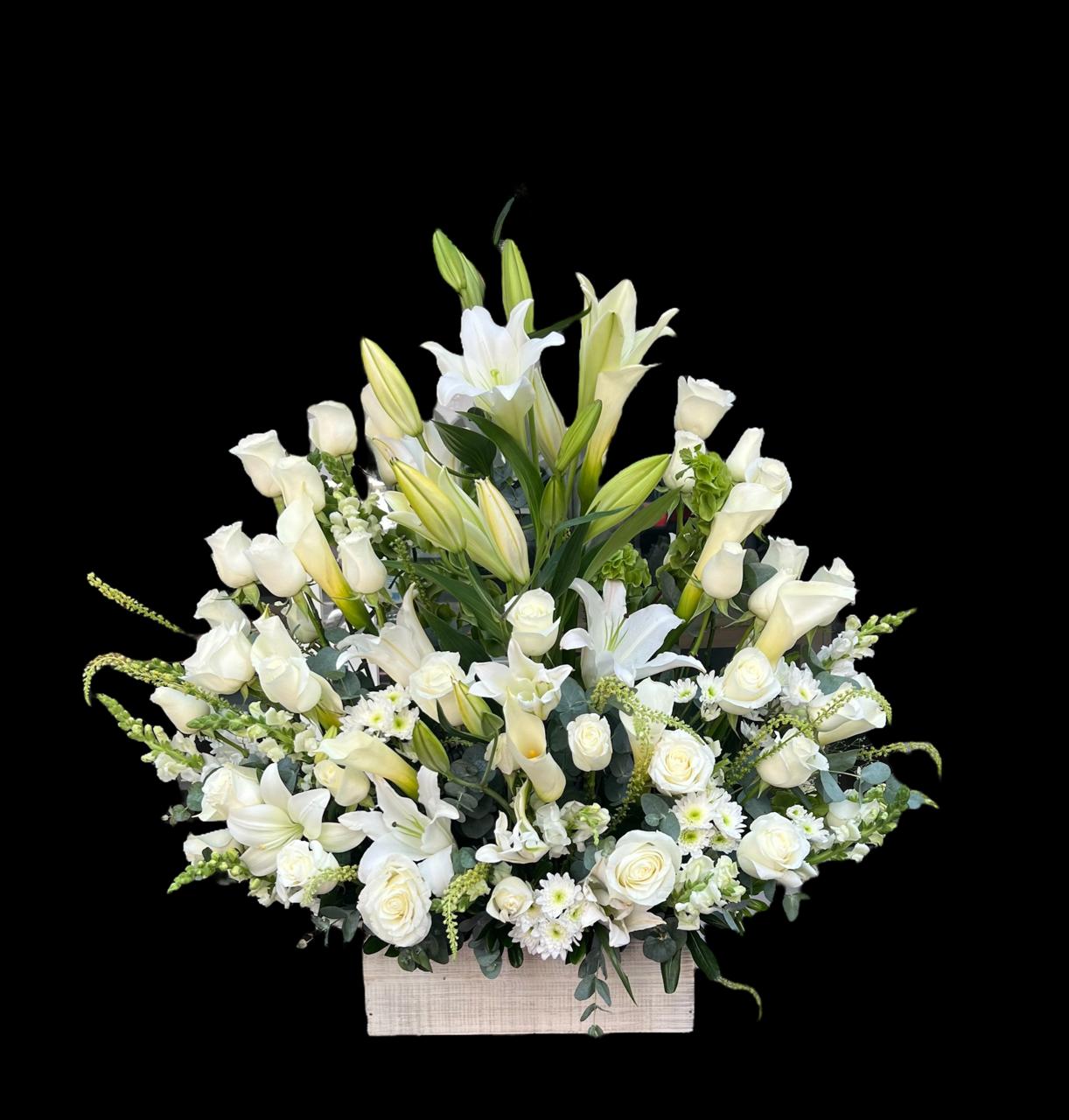 Arreglo Floral de Condolencias Clásico