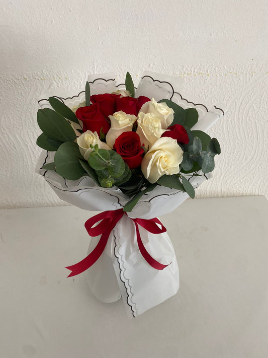 Bouquet 12 rosas