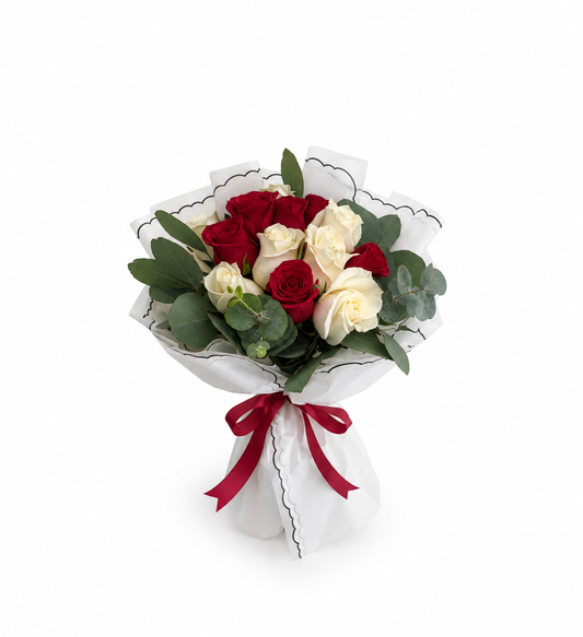 Bouquet 12 rosas