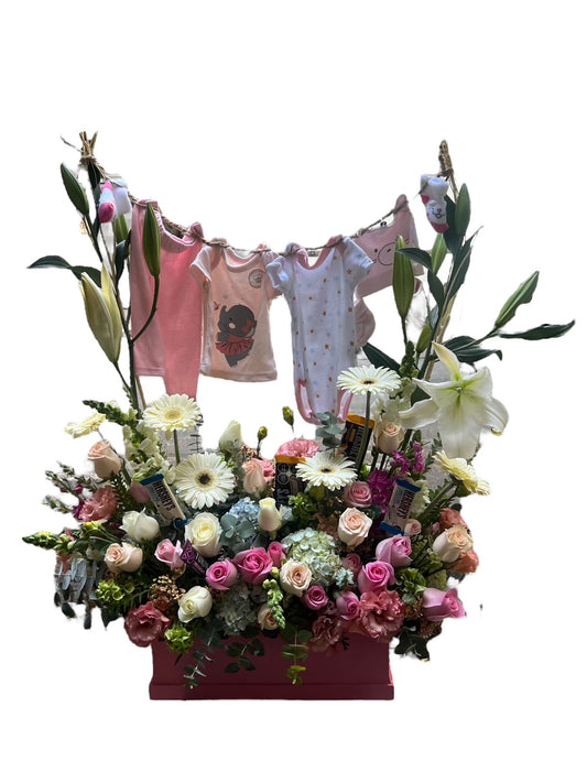 Regalo para festejar el nacimiento de un bebe