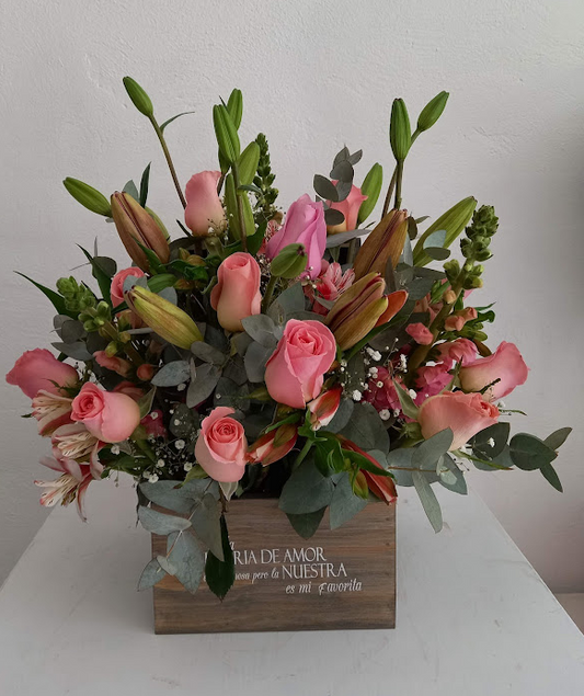 Susurro de amor rosa